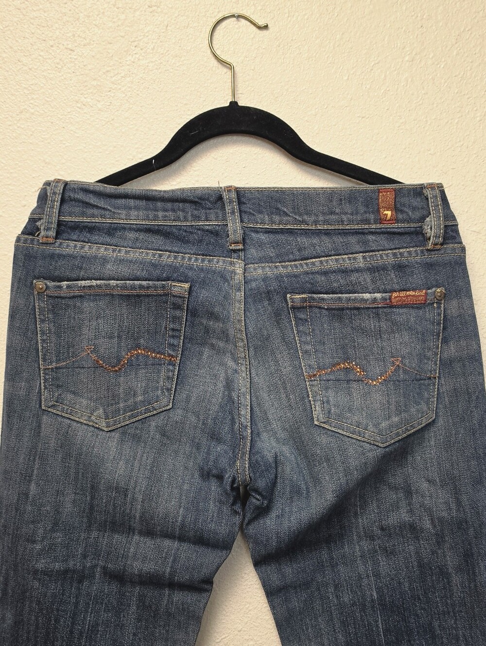 7FAM Distressed Jeans - Picture 6 of 8
